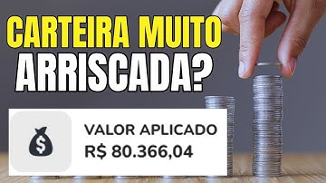 CARTEIRA ARRISCADA! Ele Investiu R$ 80 MIL Somente em Fundos Imobiliários e Fiagros