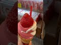 STRAWBERRY 🍓 ICECREAM #shorts #strawberry #icecream #youtubeshorts