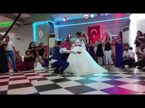 Traditional dancing at a Turkish wedding