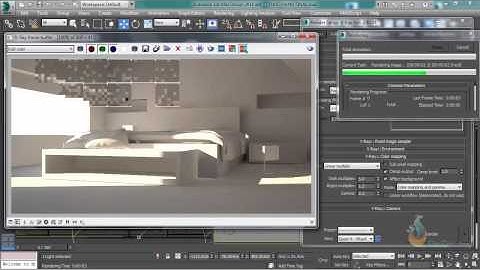 Thực hành 3ds Max - Bài 84 Thiết đặt vray sun trong 3Dsmax 2