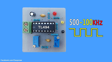 TL494 PWM Controller Frequency 500-100kHz | Schematic + PCB