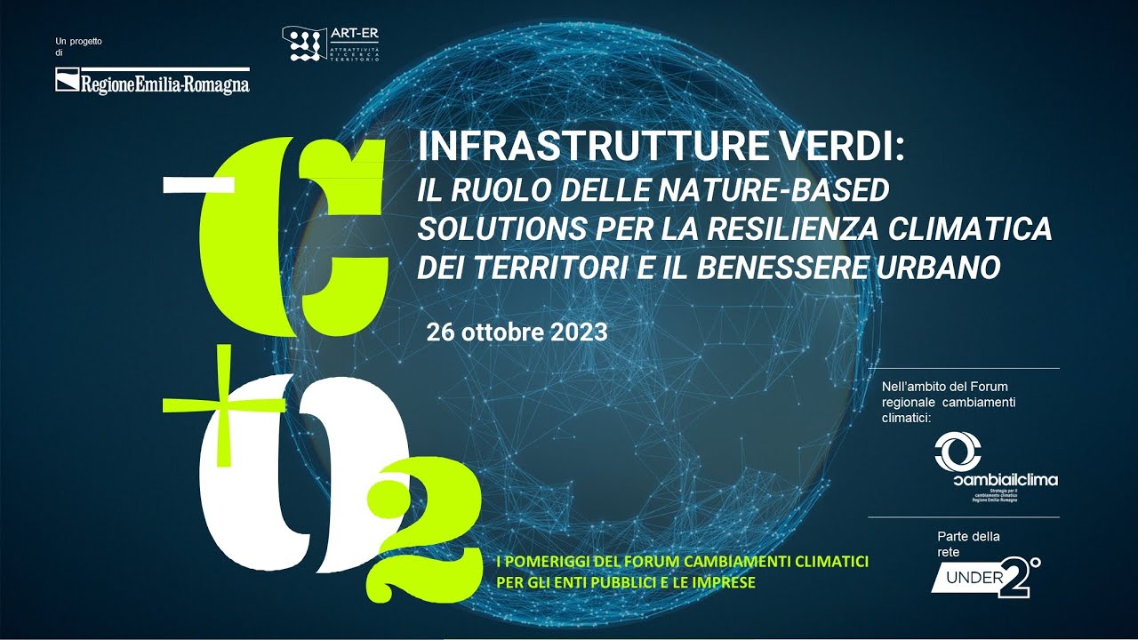 Infrastrutture verdi: nature-based solutions per resilienza climatica e ...