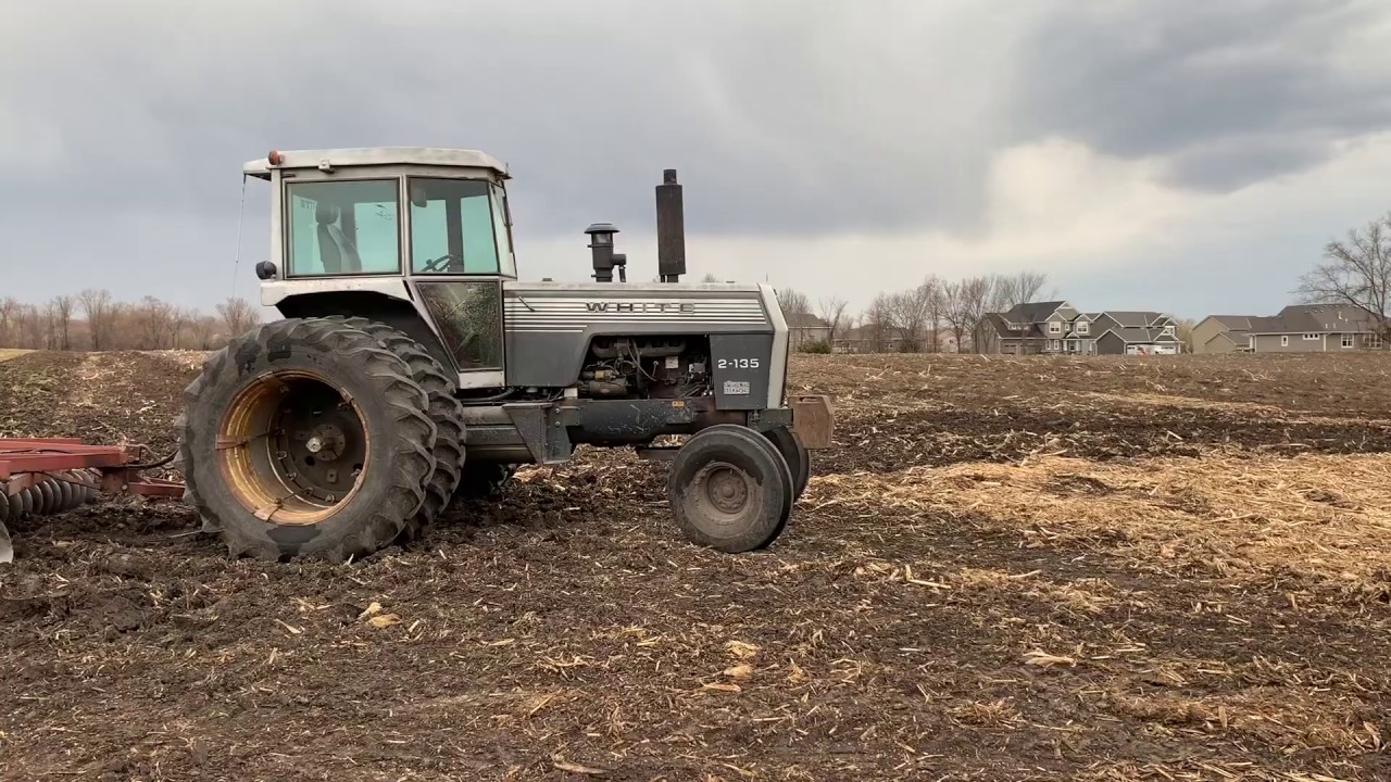 Start Of Spring Field Work 2020 with a White 2-135