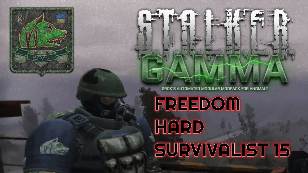 Stalker Gamma: [Freedom Hard/Survivalist] Part 15 Menial Tasks and Zone Oddities