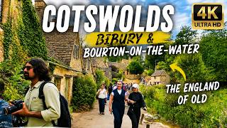 I Found the England of Old… 🇬🇧 | Bibury & Bourton-on-the-Water POV 4K | Cotswolds, St Mary's Church