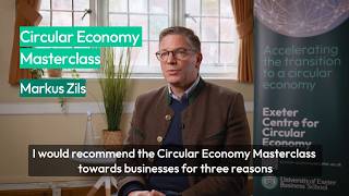 Professor Markus Zils Discusses the Circular Economy Masterclass
