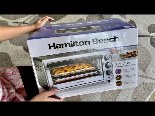 Hamilton Beach Sure-Crisp 4 Slice Air Fryer Toaster Oven