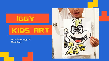 How to Draw Iggy from Mario Bros.