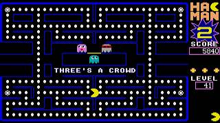 ATARI ST THREE S A CROWD THREE'S THREES LEVEL 41 HACK HACMAN II HAC MAN 2 PACMAN PAC MAN CLONE David