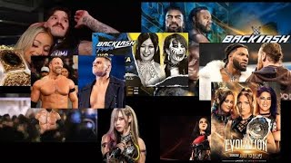 #WWE backless confirm matches # review#smackdown  wrestling video# #wweraw  @wrestleshorts 