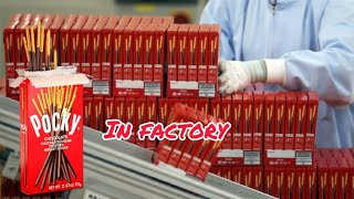 Pocky sticks manufacturing - How is Pocky sticks made in the Factory?!