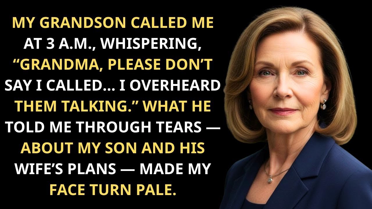 В 3 часа ночи мой внук прошептал: «Только не говори им, что я звонил»… Услышанное меня потрясло.