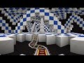 Minecraft 360 Video - Ride the Optical Illusion Roller Coaster