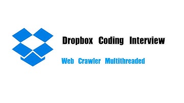 Dropbox Coding Interview Question | Leetcode 1242 | Web Crawler Multithreaded