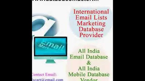 Email Lists UAE Mailing Database leads 2 Marketing: I