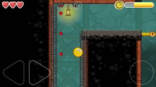 Level 74 - D Clock - Red Ball 4 - Into The Caves - Time Challenge Race Guide Gameplay Pro