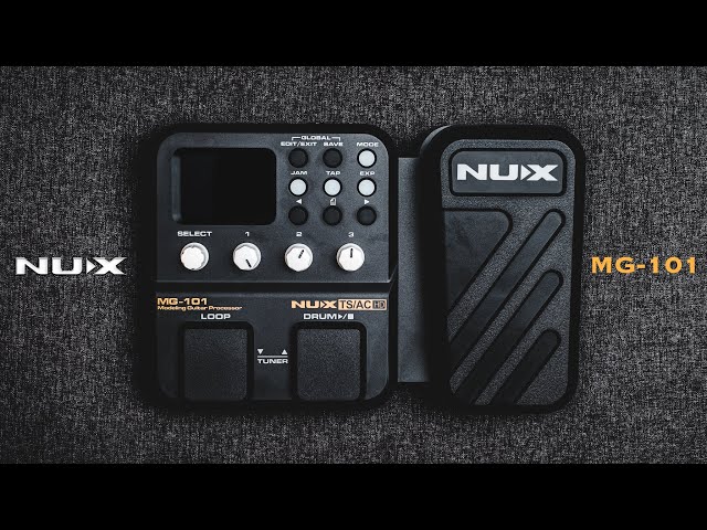 NUX MG-101 Multi Effects test by Jimmy Lin (Free Patches Included) class=