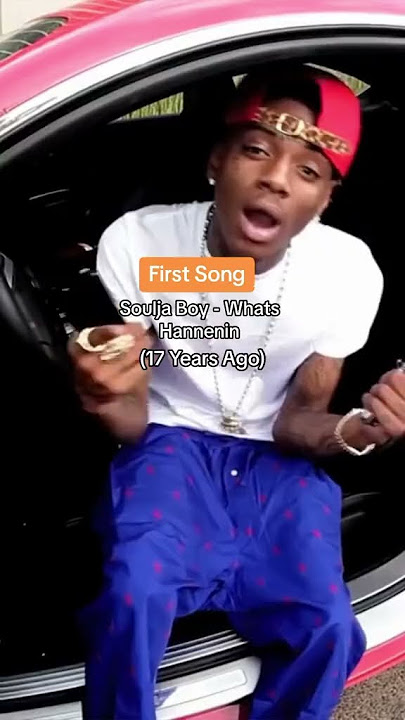 Artists First Song vs Most Popular Song #music #souljaboy #song #shorts