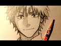 ASMR | Pencil Drawing 204 | Denji (Request)