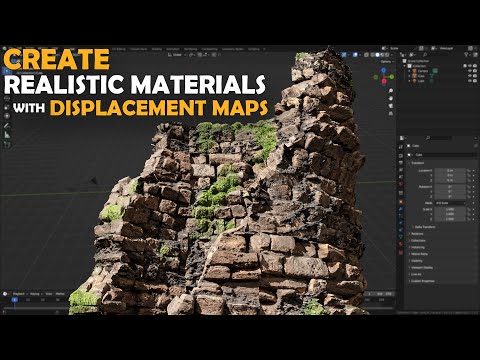 How to use Displacement Maps in Blender