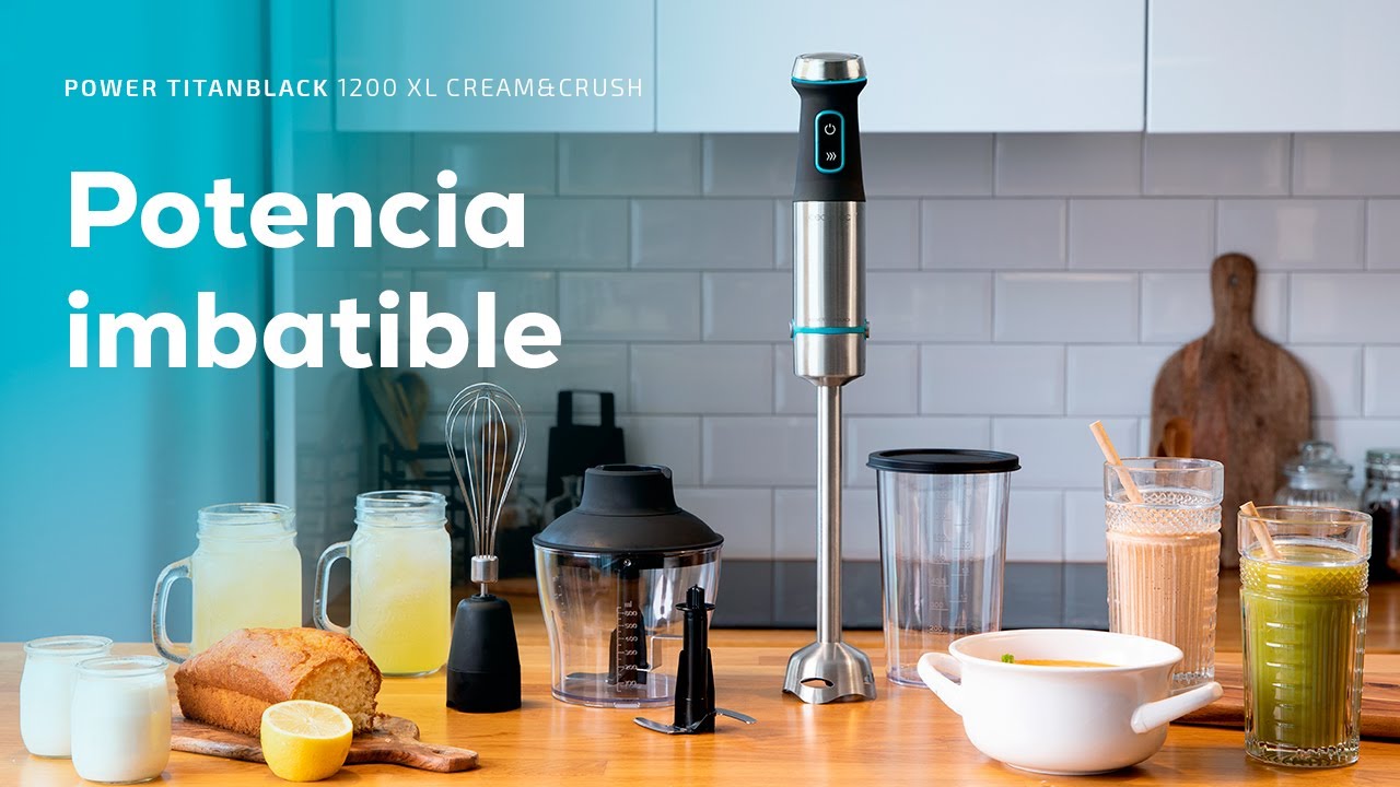 Batidora De Mano 1200w Tecnología Crossblades - Cecotec