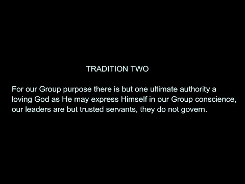 Tradition Two - Narcotics Anonymous Original Basic Text - Grey Book