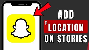 How To Add Location On Snapchat Story | Full Guide