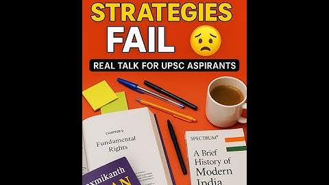 The Harsh Truth: Why 99% of you Fail in UPSC | Hard work vs Smart work |#strategy #upscprelims2026