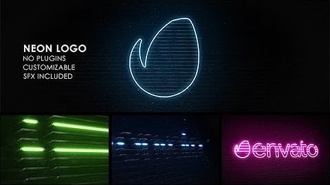 Neon Lights Logo | Free After Effect Template From Videohive | By BlueBeardStudio