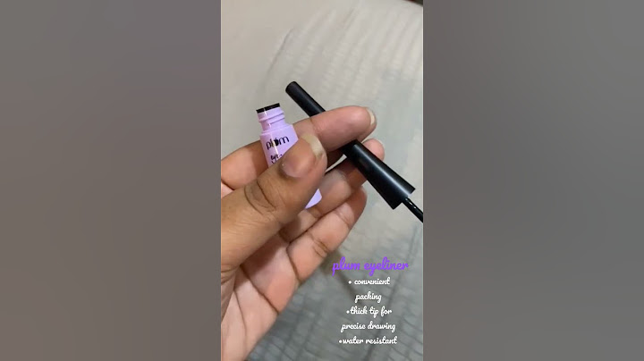 plum eyeliner quick review 💗 #plumgoodness #plumster #makeup #trending #reviews #makeuplove