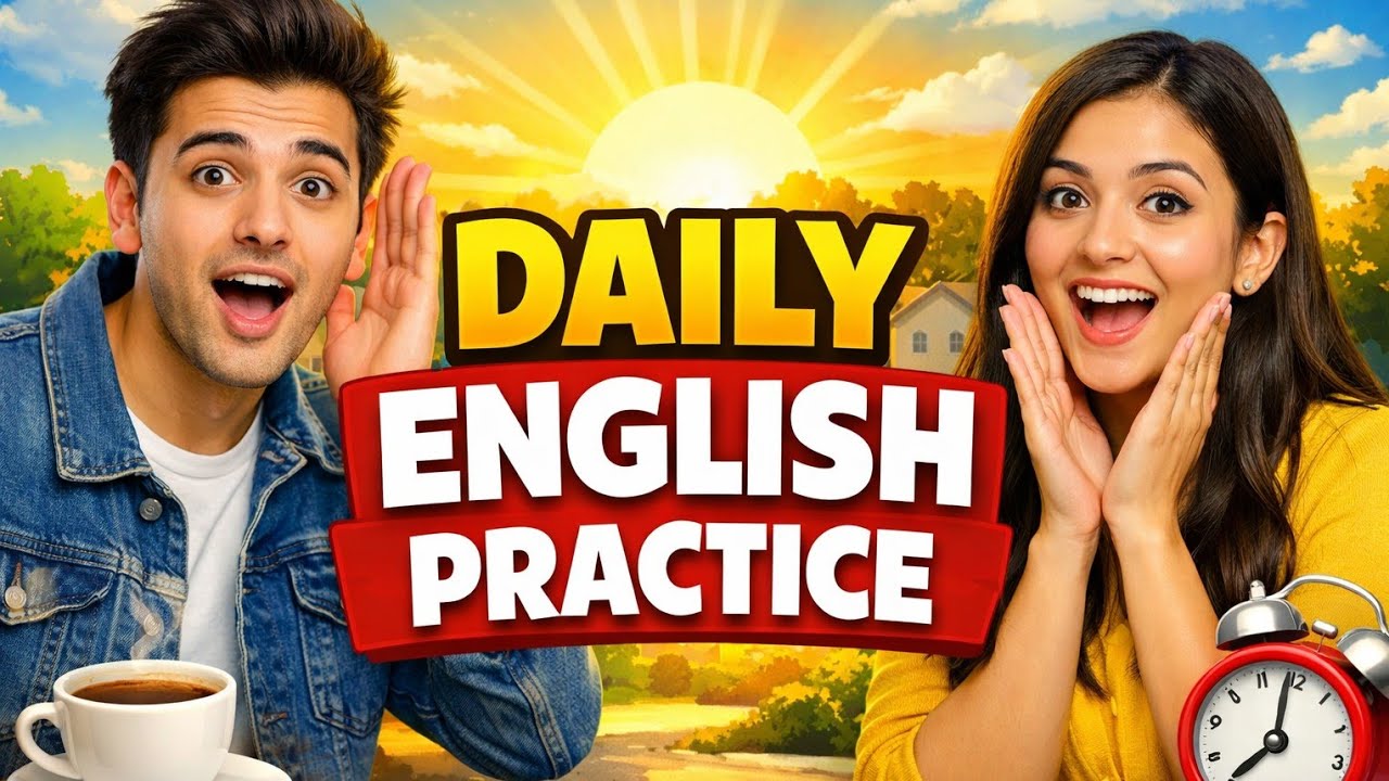 Daily English Conversation Practice | Speak Like a Native POCAST #4 ...
