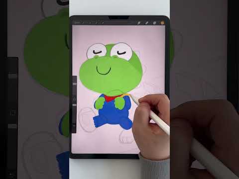 뽀로로 <strong>색칠하기</strong>! 학교 가는 크롱을 색칠해요 #DIY #pororo #drawing
