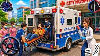 Ambulance City Rescue Simulator Best Ambulance 911 Simulator Game 2026 - Android Gameplay screenshot 1