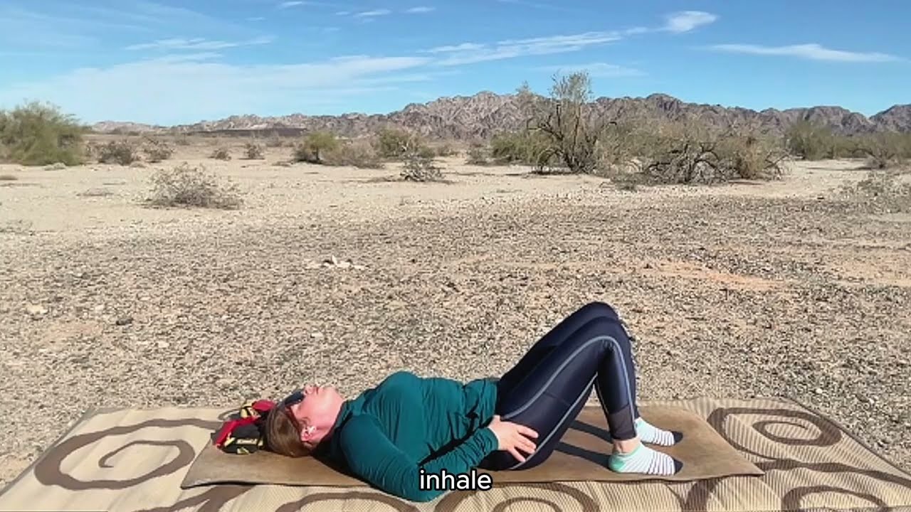 Gluteal Activation for Bridges - excerpt from Core & More with Dr. Jen PT - Tumco, CA