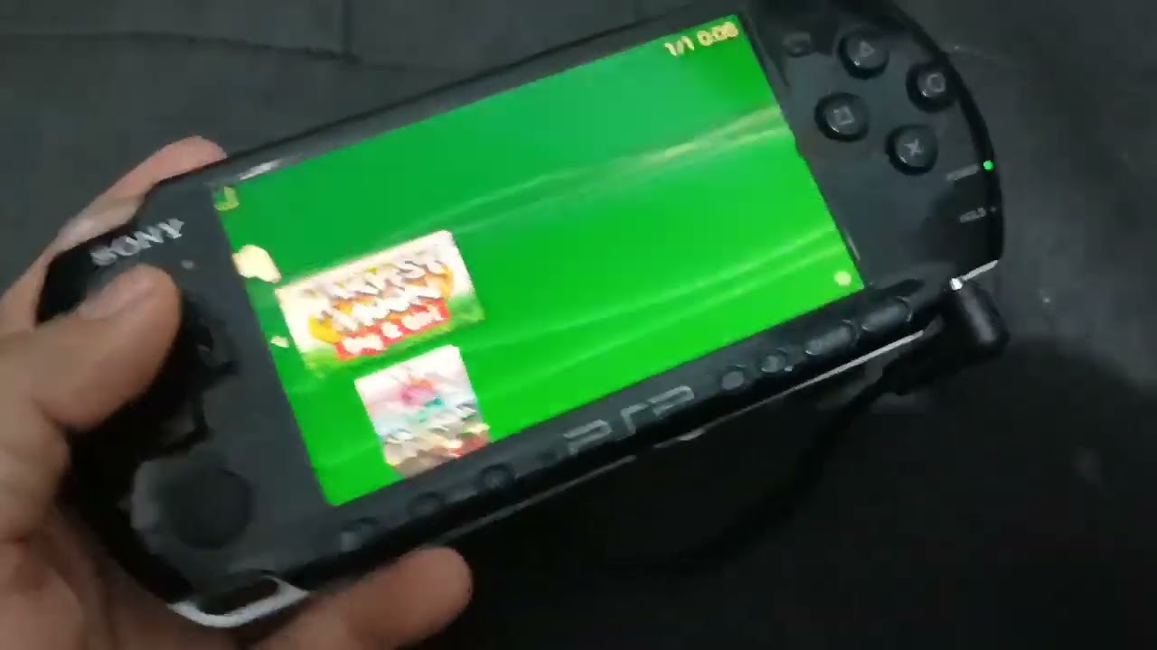 PSP 3000 Black Bahan TESTED