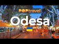 Walking In ODESA Ukraine Evening Tour In The Centre 4K 60fps UHD 