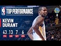 Kevin durants epic 43 point performance in game 3  2018 nba finals