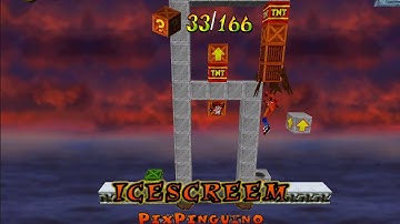 Crash Bandicoot - Back In Time Fan Game: Custom Level: Ice Scream By Pix Pinguino