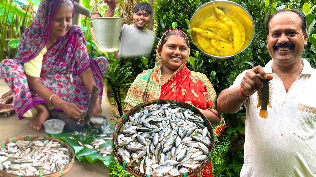 বাবা আর আমি আজকে কত রকমের মাছ ধরলাম দেখুন😵😵 || @TradiSwadankitvlog @TradiSwad