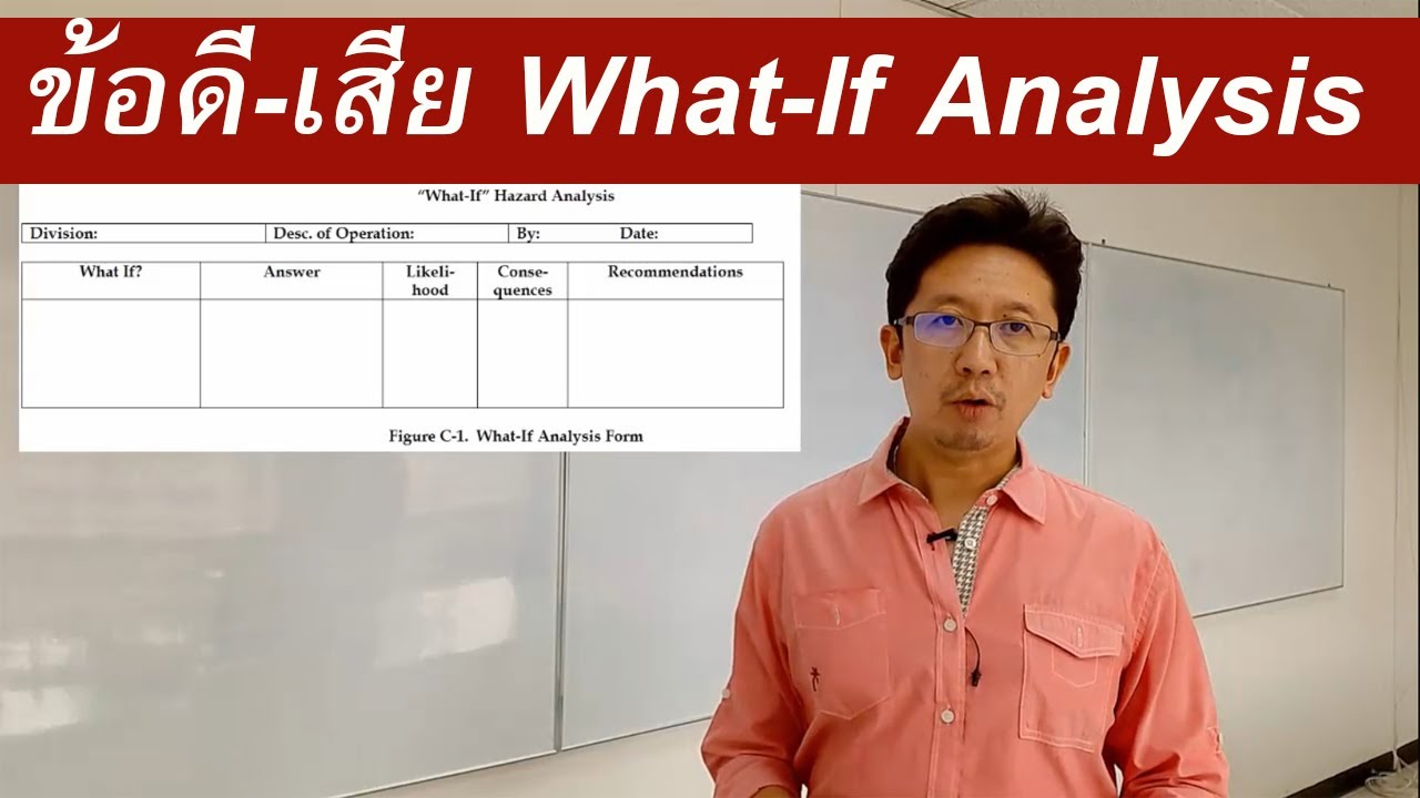 ข้อดี-ข้อเสีย What If Analysis