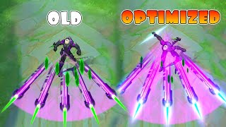 Gusion V.E.N.O.M. Optimized Vs OLD Skill Effects | MLBB Comparison