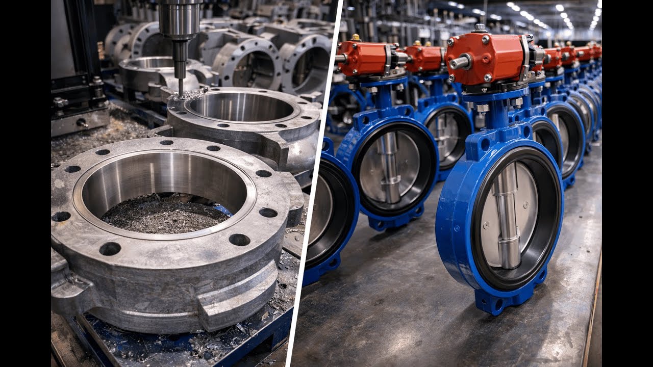 Inside a Butterfly Valve Factory: Precision for Industrial Flow