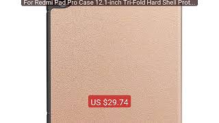 For Redmi Pad Pro Case 12.1-Inch Tri-Fold Hard Shell Protectiv... Best Buy 2026 Great Quality
