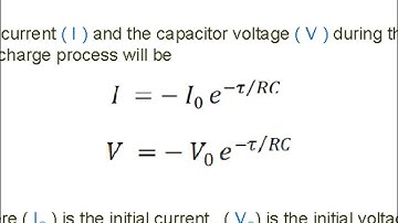 charge and discharge capacitor (RC_ circuit) Experiment