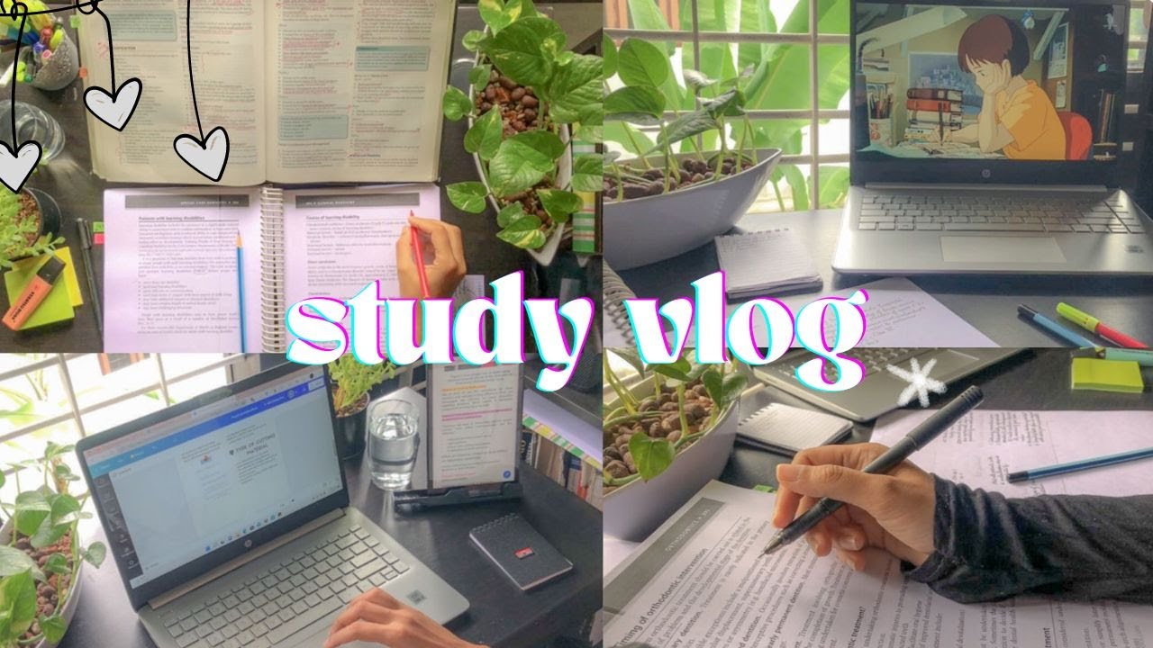 STUDY VLOG | a productive day in my life - YouTube