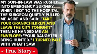 My son-in-law was rushed into emergency surgery. When I got to the hospital, the surgeon quietly ...