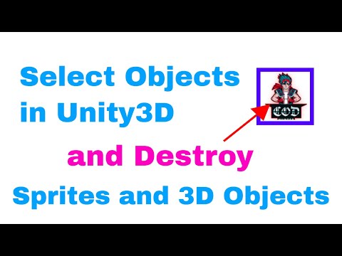 How to Get touch and Select any Object in Unity from Mobile and Pc || Unity games Tutorial || Easy