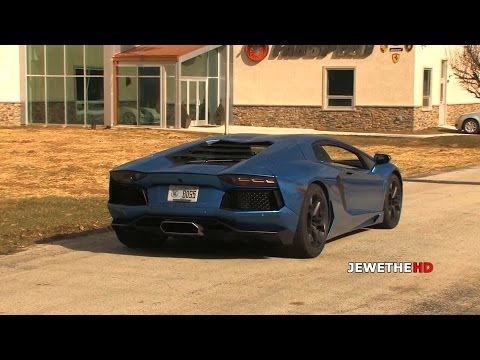 LOUD Lamborghini Aventador W/ Fabspeed Supersport Exhaust REVS & Accelerations!