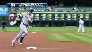 2012/04/18 Headley's solo home run