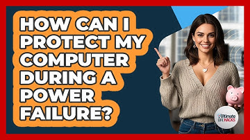 How Can I Protect My Computer During A Power Failure?